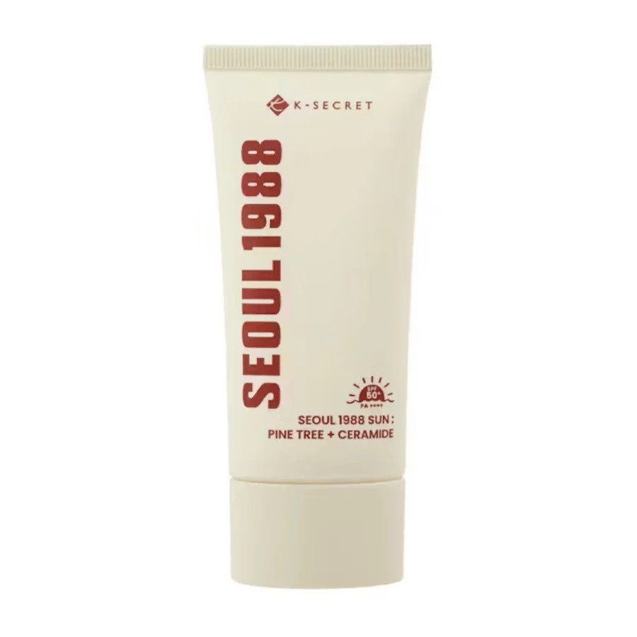 Зволожуючий сонцезахисний крем для обличчя K-Secret Seoul 1988 Sun : Pine Tree + Ceramide 50+ PA++++ 50 мл