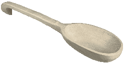 Ківш дерев'яний "Білий"