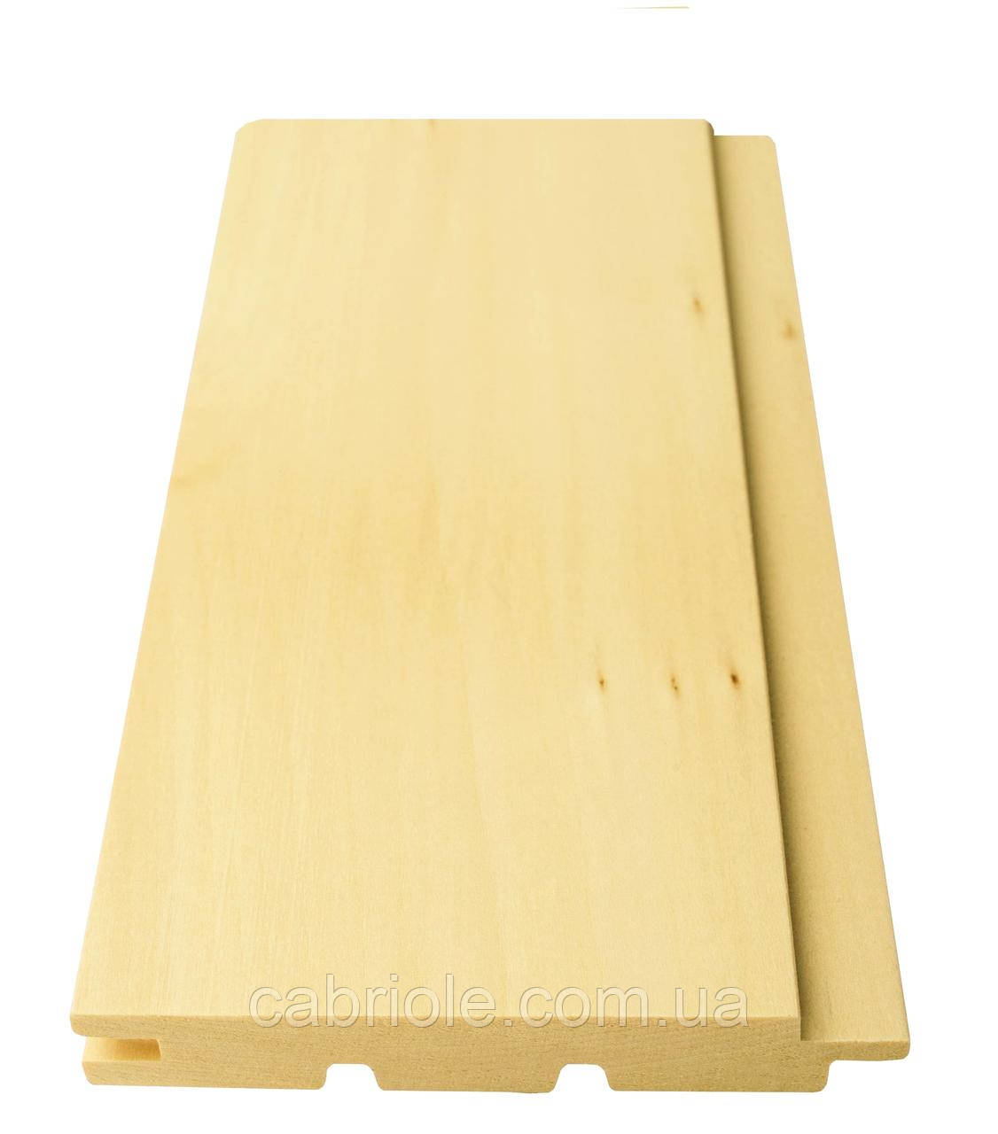 Вагонка липа 80 STS "Люкс" 80x15x1900-3000 мм, фото 1