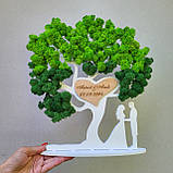 Романтична картина - подарунок дружині на річницю весілля, подарунок молодятам з підсвіткою чи без, фото 7