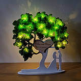 Романтична картина - подарунок дружині на річницю весілля, подарунок молодятам з підсвіткою чи без, фото 9