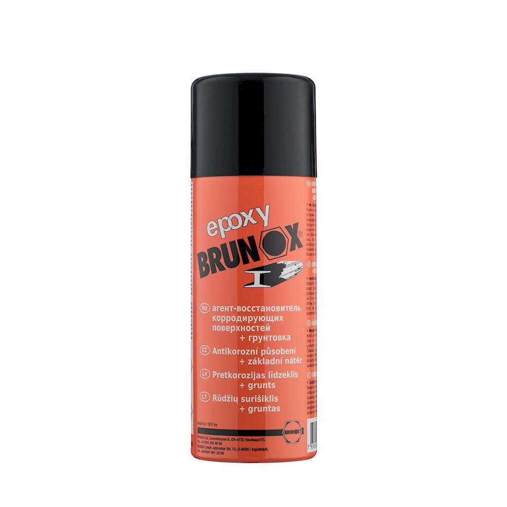 Перетворювач іржі та ґрунтовка 2-в-1, спрей Brunox Epoxy 400 ml, фото 1