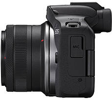 Цифрова фотокамера Canon EOS R50 + RF-S 18-45 IS STM Black Creator Kit, фото 4