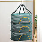 Сітка для сушіння риби 60х40х60см + Подарунок Електронні ваги до 10 кг, SF-400 / Підвісна сушарка для грибів, фото 8