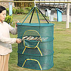 Сітка для сушіння риби 60х40х60см + Подарунок Електронні ваги до 10 кг, SF-400 / Підвісна сушарка для грибів, фото 2