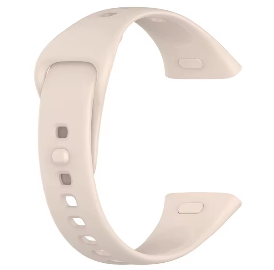 Силіконовий ремінець для Redmi Watch 3 / Слонова кістка