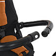 Велосипед дитячий триколісний Turbo Trike MT 1007 (помаранчевий колір) з батьківською ручкою, фото 7