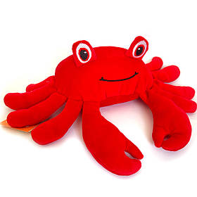 М`яка іграшка Краб червоний плюш антистрес 35*11*14см Копиця Україна (00287-82)