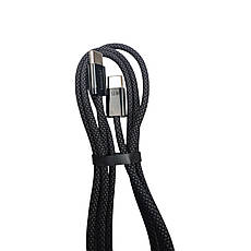 Кабель Type-C-Type-C Toocki TQ-X51C3 60W 1м 3A чорний, фото 5