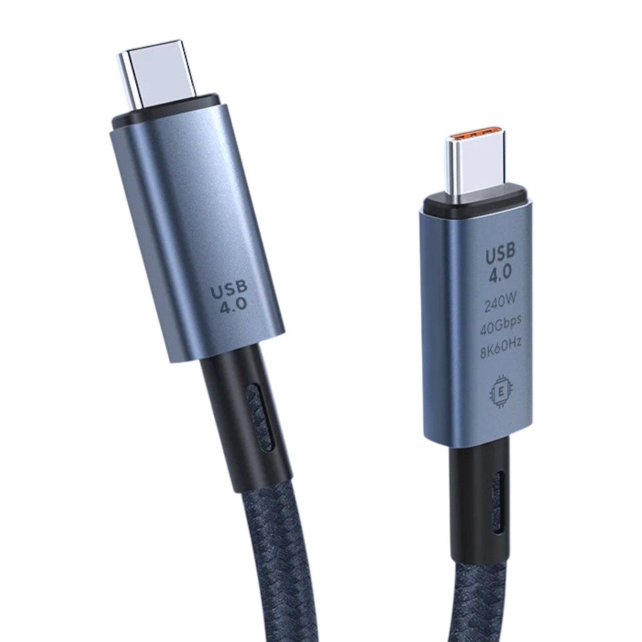 Кабель Type-C-Type-C XOKO SC-2-240W для синхронізації даних 240W, USB 4.0 1.2м 5A чорний