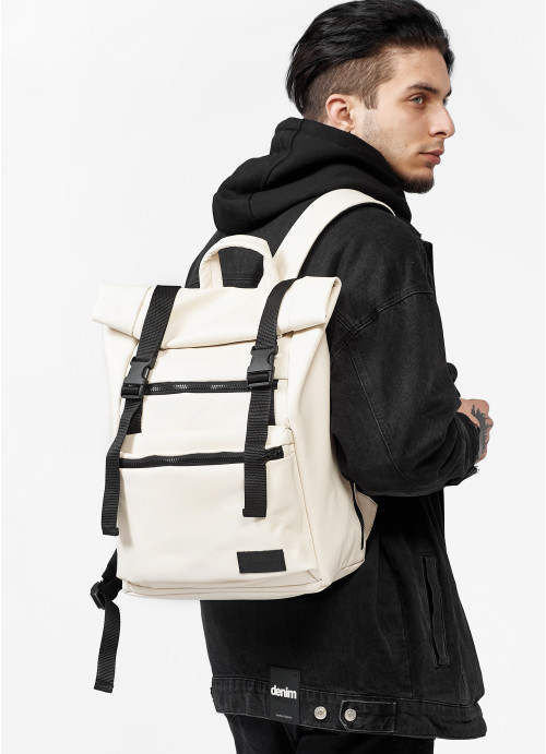 Рюкзак RollTop Sambag 0SHn бежевий, фото 1