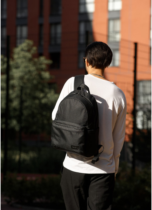 Мужской  Рюкзак Zard 0ST чорний тканевий, фото 1