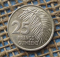 25 франкiв 1987 року. Гвiнея