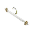 Плічка вішалки  прищіпками 32 см білі тремпеля для штанів і спідниць  уп.5 шт, фото 2