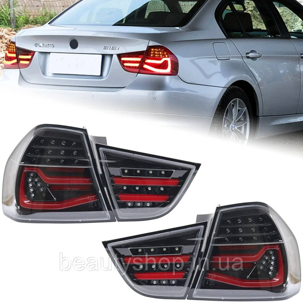 Задні світлодіодні ліхтарі з функцією DRL для BMW E90 (2009–2012)