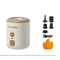 Міні насос - нічник - вентилятор Naturehike CNK2300DQ022, бежевий