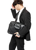 Сумка для ноутбука Sambag Leoma чорна, фото 4
