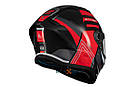 Шолом (інтеграл) MT STINGER 2 Tron B15 Gloss Red [S], фото 3