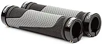 Ручки керма велосипеда ONRIDE DualGrip чорні з сірим