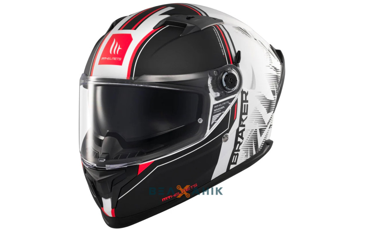 Шолом (інтеграл) MT BRAKER SV CHARM A1 Matt [S], фото 1