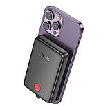 Універсальна Мобільна Батарея Power Bank Hoco J133A Triumph PD20W magnetic with cable(iP) 10000mAh Колір, фото 5