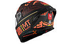 Шолом (інтеграл) MT BRAKER SV PUNK RIDER B5 Matt Red [XL], фото 2