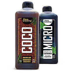 2 х 1 л Coco Kit — Комплект добрив для вирощування в кокосовому субстраті