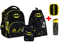 Шкільний набір Kite Education DC Batman SET_DC25-556M (рюкзак, пенал, сумка)