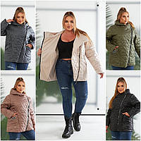 Жіноча куртка демісезонна коротка