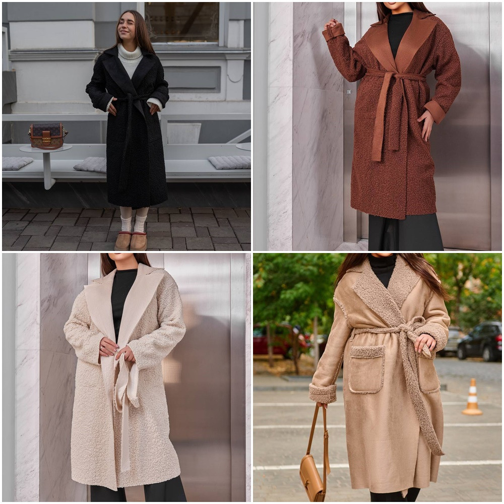 Зимова жіноча дублянка, фото 1