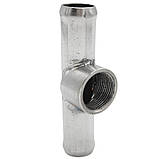 Вставка під датчик температури М22х1,5 (D 20 мм). Нержавіюча сталь, фото 2