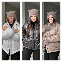 Жіноча куртка зима норма і батал