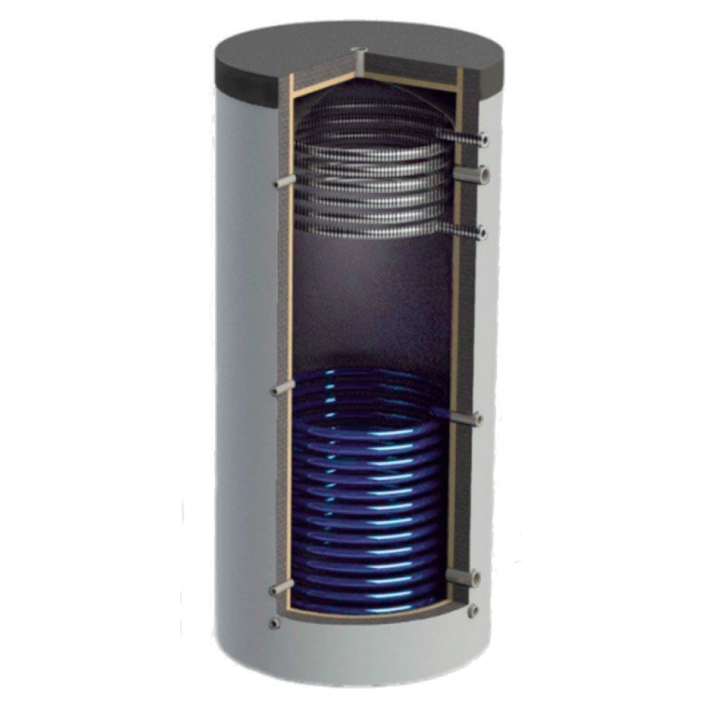 Буферна ємність ЕАІ-11-350-2/180-P80 з теплообмінником