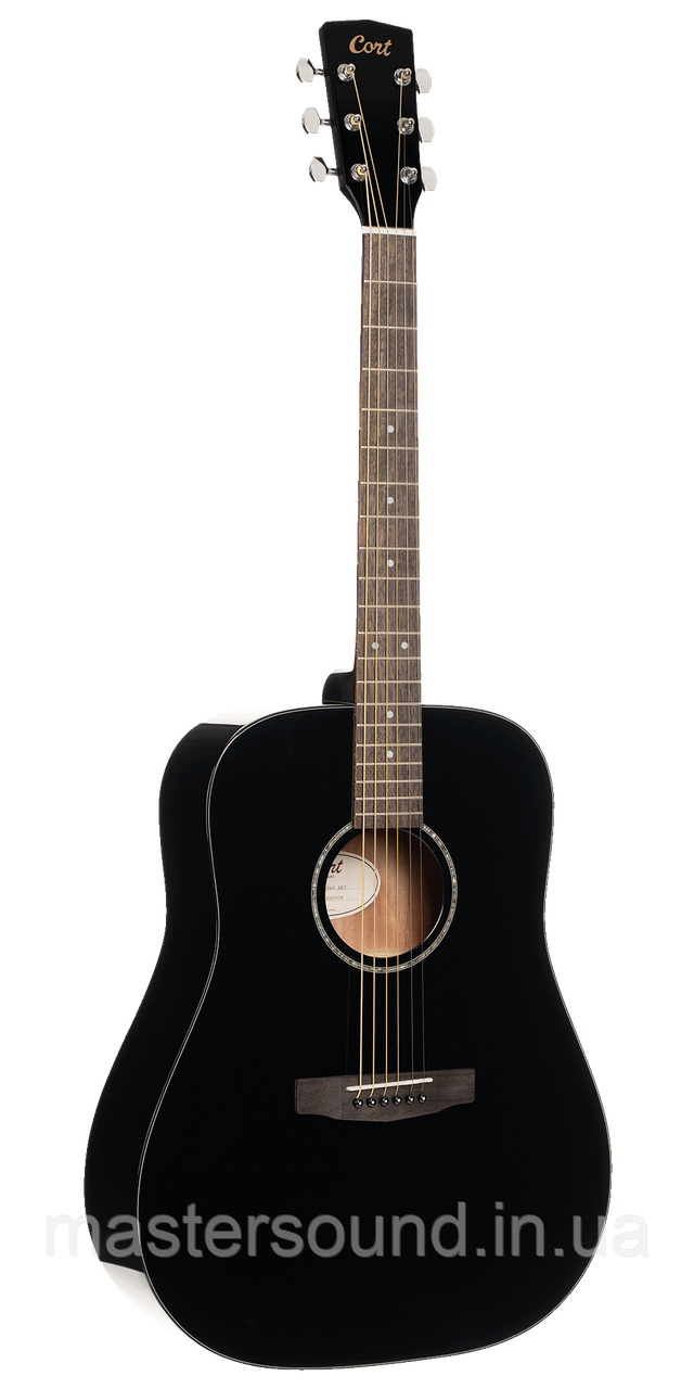 Акустична гітара Cort Earth 60 (Black Gloss), фото 1