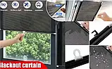Сонцезахисна шторка рулонна на присосках рулонна шторка 40x60 Шторка-ролет від соло рулонна шторка, фото 3
