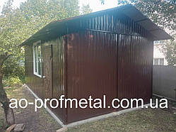 Профнастил для гаража, Металопрофіль на гараж, профільований аркуш на гараж, Профіліс на гараж.