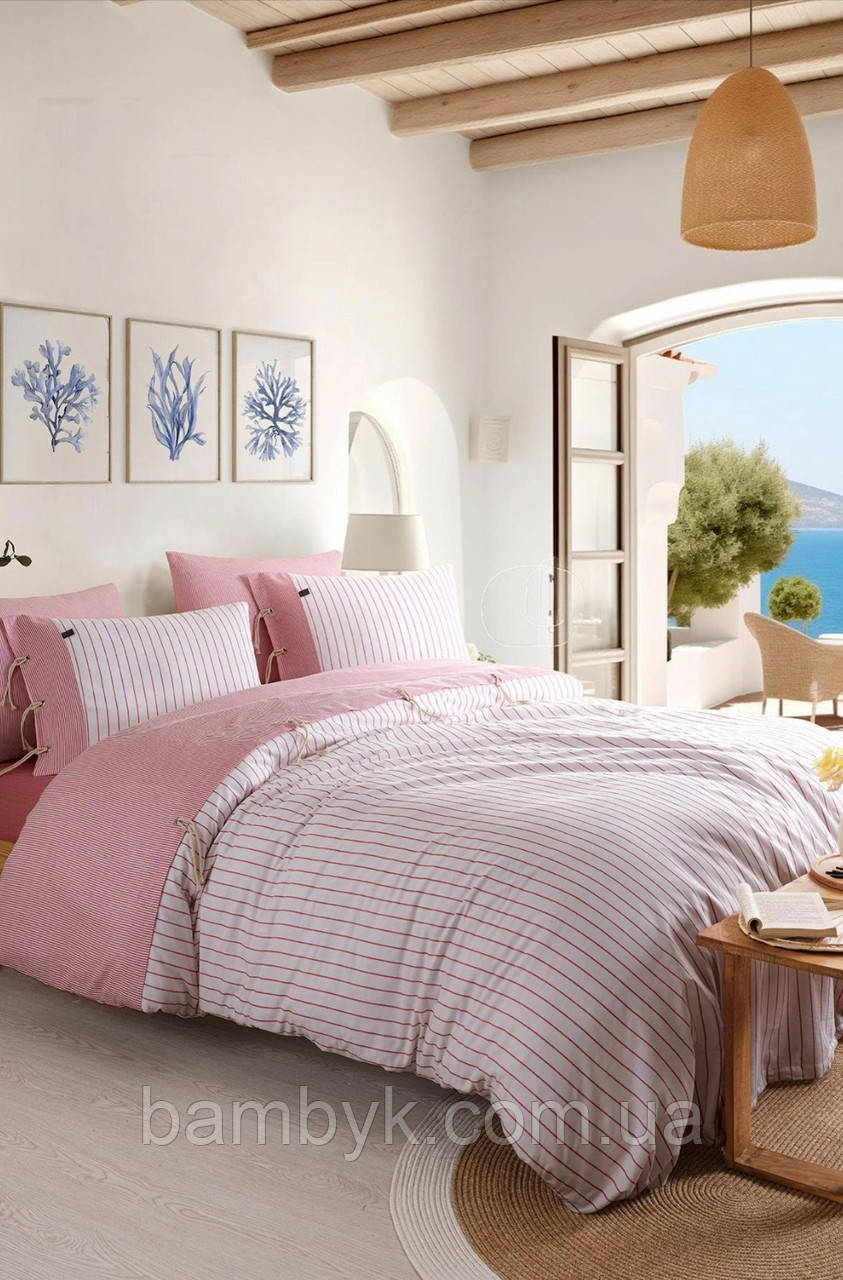 Постільна білизна Istanbul "Cruise" морська тематика євро-розмір перкаль 100% бавовна Туреччина