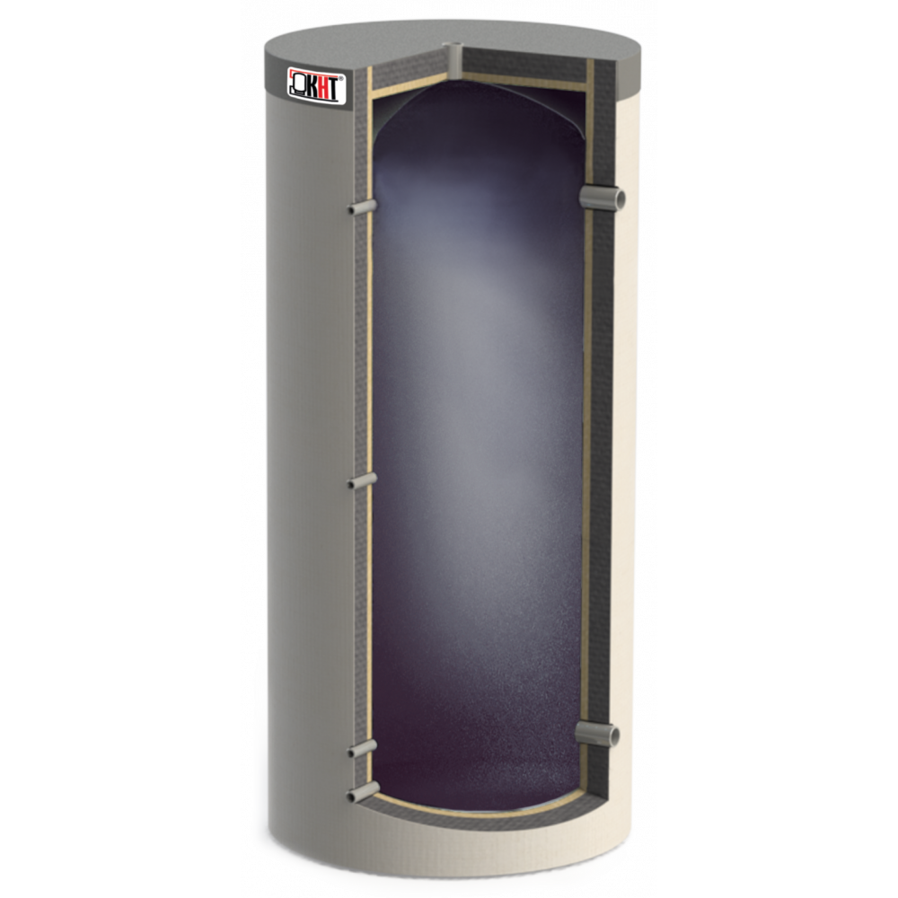 Буферна ємність КНТ ЕА-00-2000-2/180-P80 без теплообмінника, фото 1