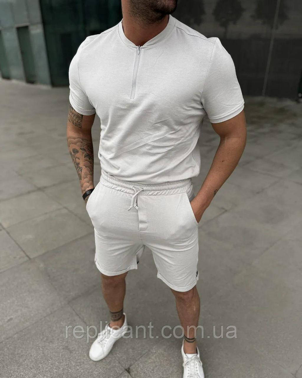 Мужской летний комплект Турция чоловічий літній костюм Туреччина, фото 1