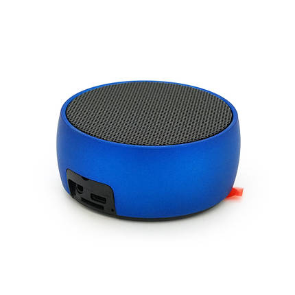 Бездротовий Bluetooth-динамік BS01, 5W, 1000 mAh, дистанція — 10m, Blue, Corton BOX, фото 1