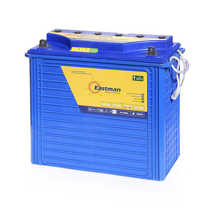 Акумуляторна батарея EASTMAN CG12200 TUBULAR GEL 12 V 200 Ah (445 x 406 x 190) Blue Q1/24, фото 1