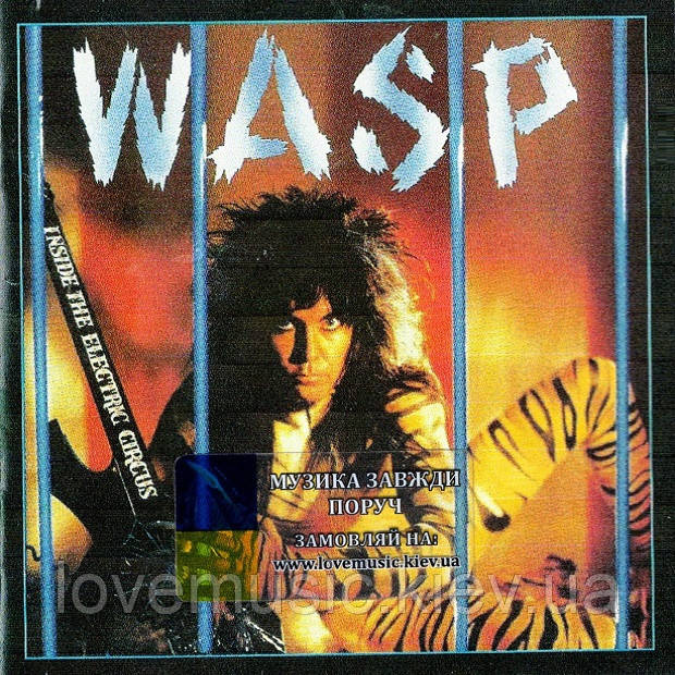 Музичний сд диск W.A.S.P. Inside the electric circus (1986) (audio cd)