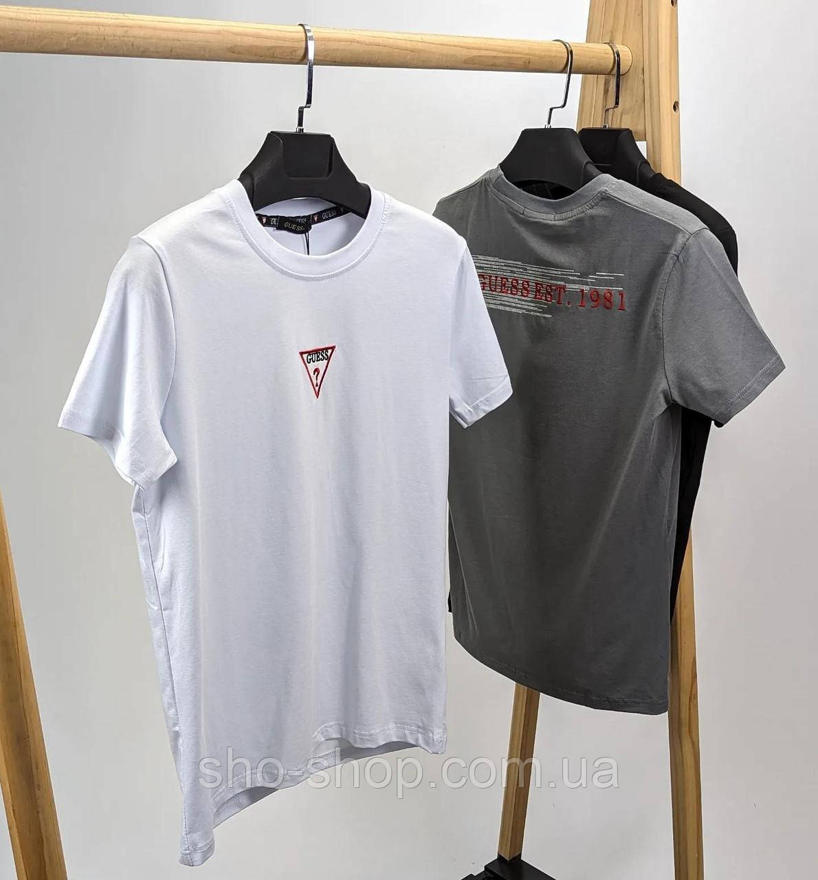 Чоловича футболка Guess чоловіча футболка Футболка GUESS TShGSn002 Туреччина, фото 1