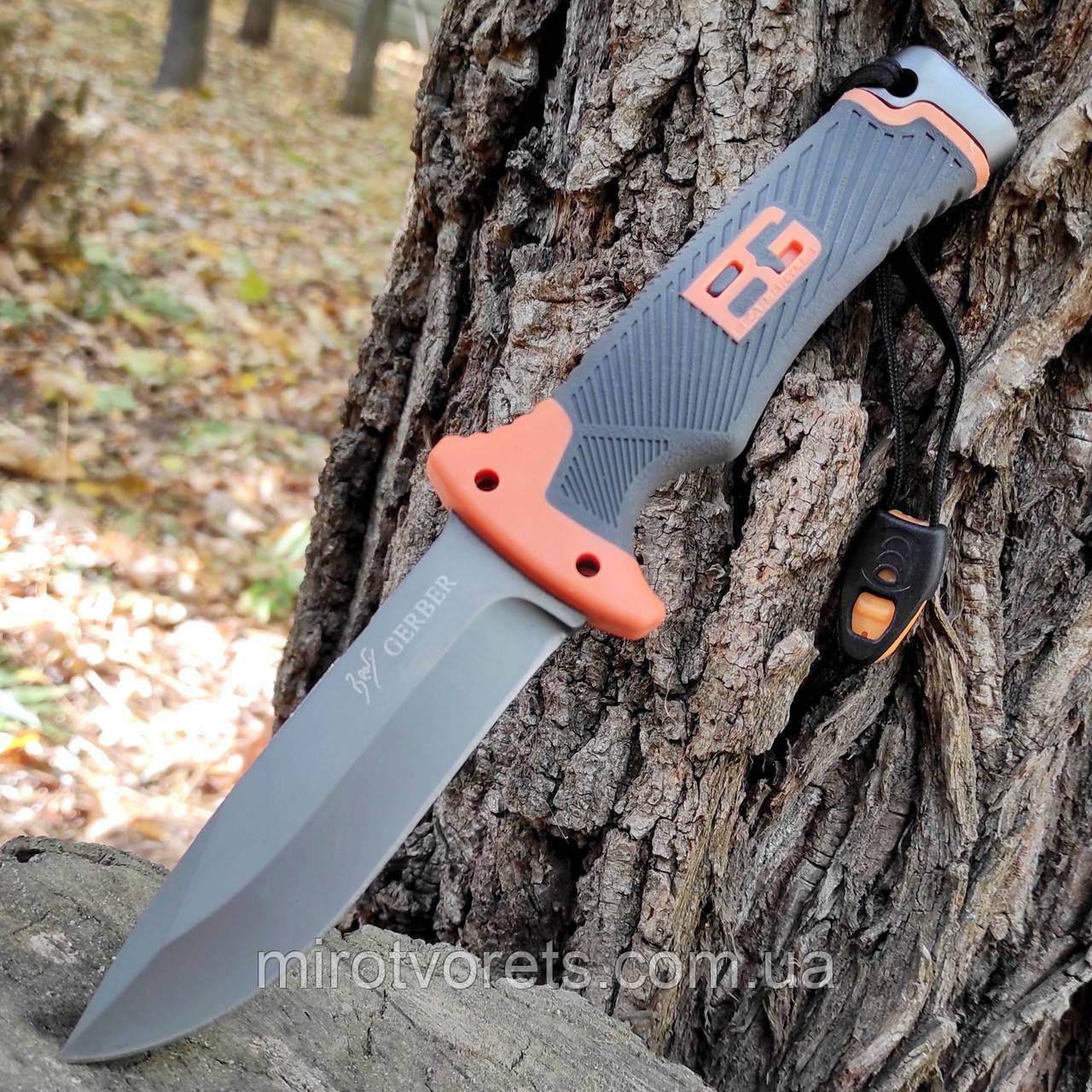 УЦІНКА. Ніж Gerber Bear Grylls Fixed Blade кресало, алмазне точило, фото 1