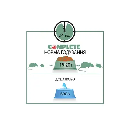 Корм для пацюків та мишей VERSELE-LAGA COMPLETE RAT & MOUSE 500 г, фото 3