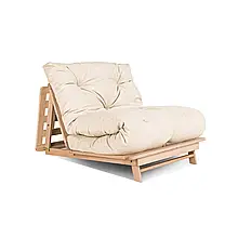 Крісло футон у вітальню з масиву дерева бук Layti Woodman без покриття