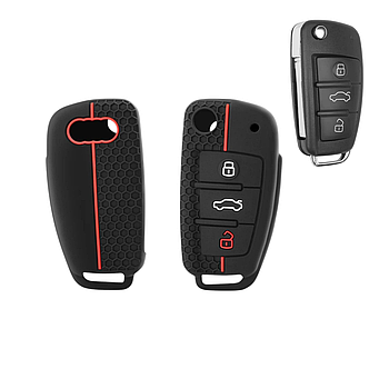 Чохол для ключа Audi чорний