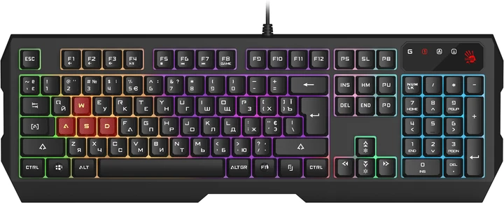 Клавіатура ігрова A4Tech Bloody B135N Black USB NEW