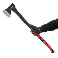 Сокира 3кг ручка з фібергласу INTERTOOL HT-0264