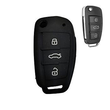 Чохол для ключа Audi чорний